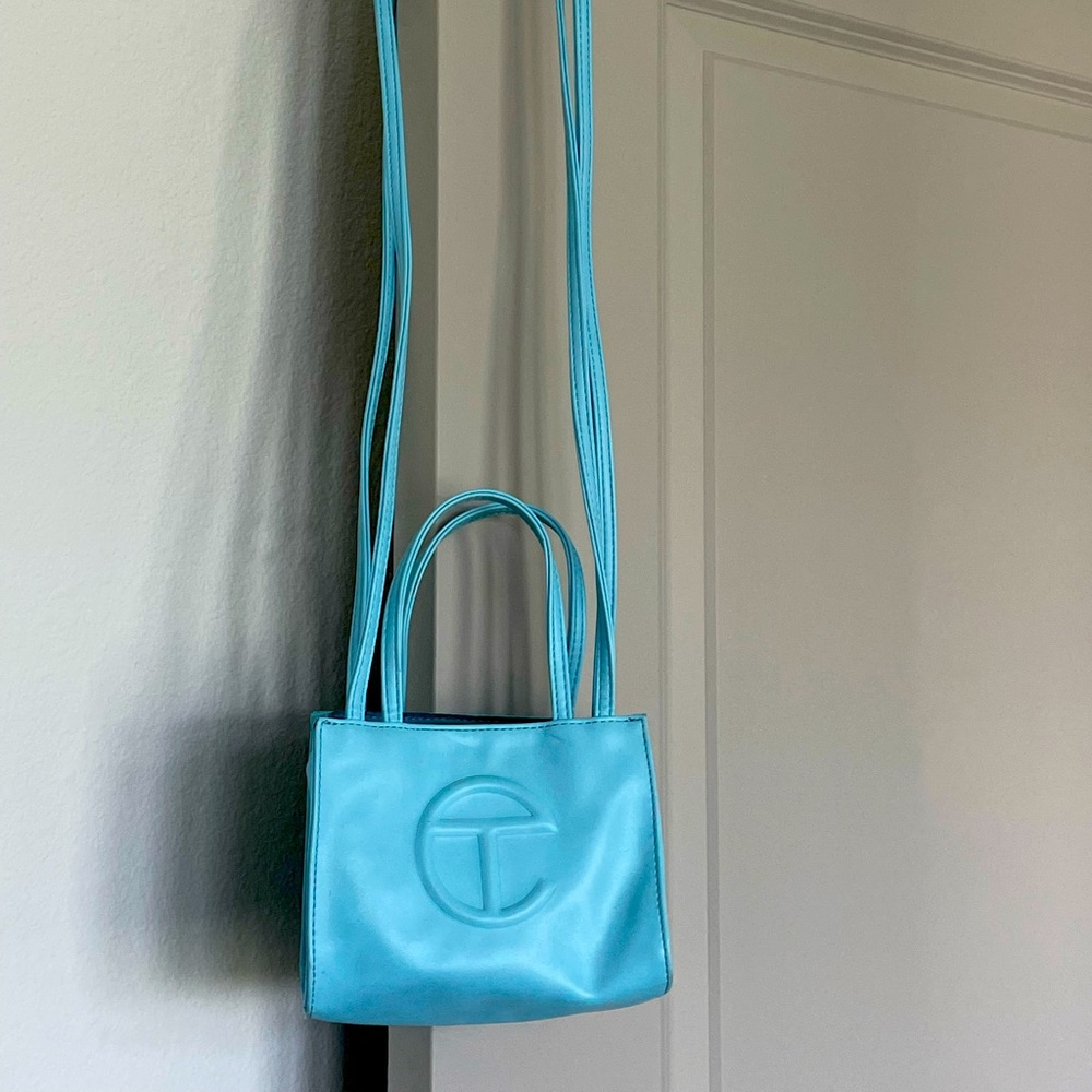 Telfar Small Pool Blue Bag